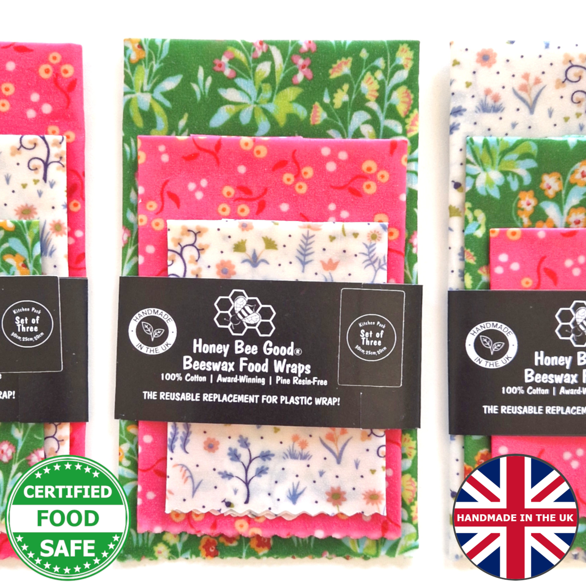 Beeswax Wrap from our Sustainability Award-winning UK Small Family Business. 3,600 5* Reviews. WHOLESALE, too.