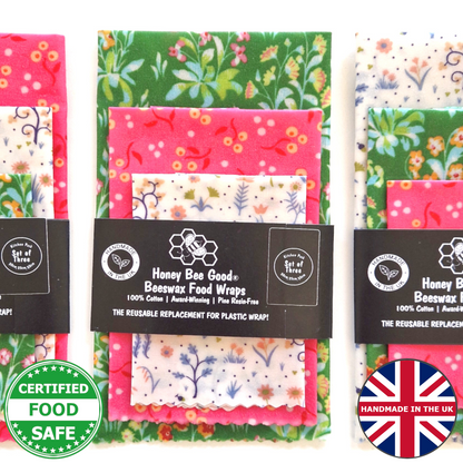 Beeswax Wrap from our Sustainability Award-winning UK Small Family Business. 3,600 5* Reviews. WHOLESALE, too.