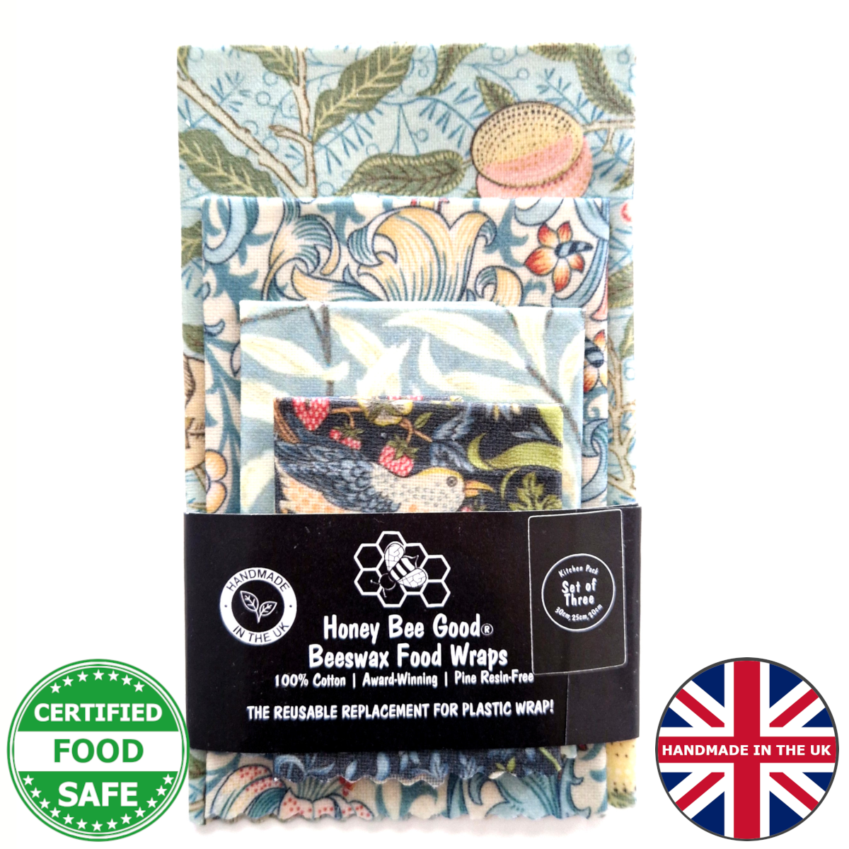 Beeswax Wrap from our Sustainability Award-winning UK Small Family Business. 3,600 5* Reviews. WHOLESALE, too.