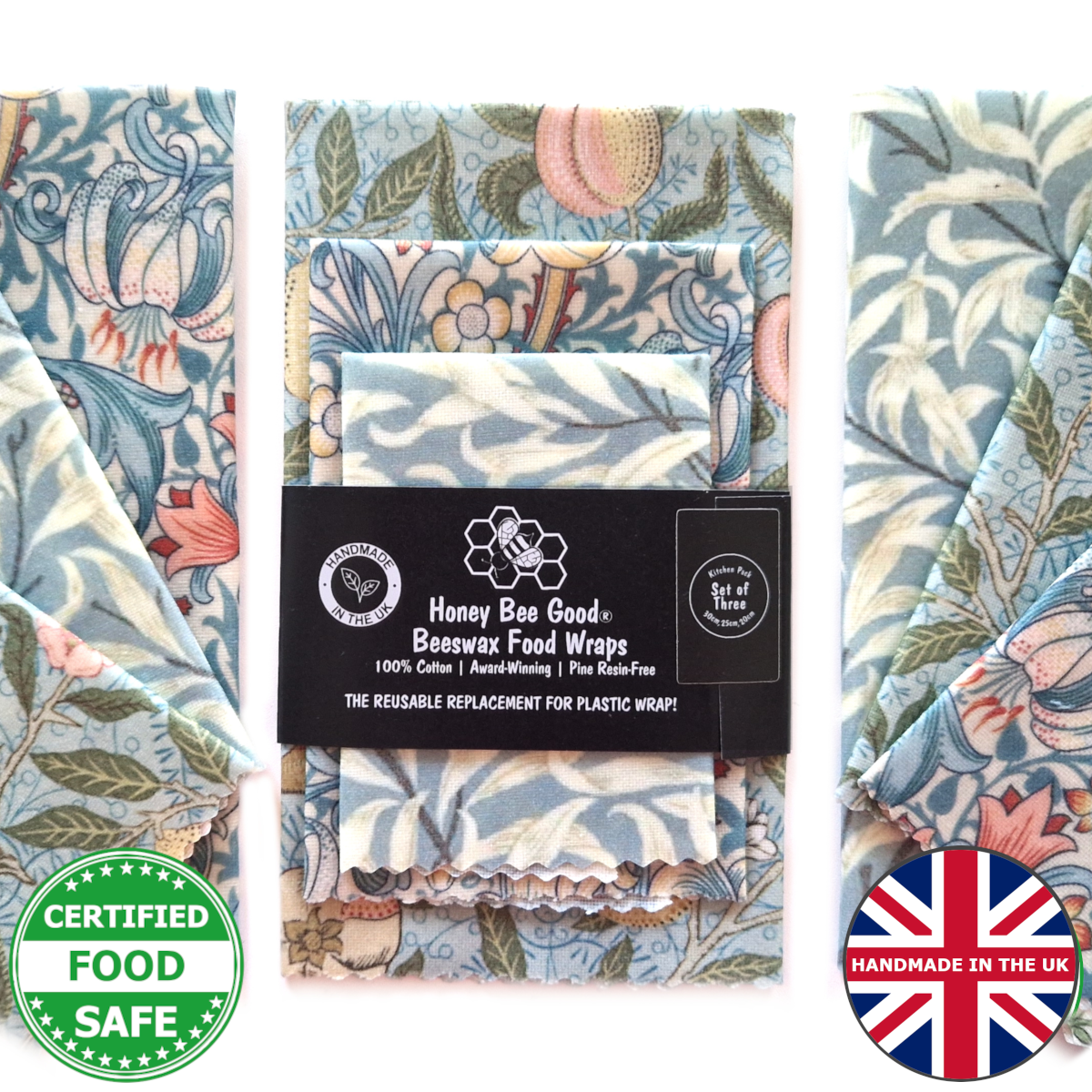 Beeswax Wrap from our Sustainability Award-winning UK Small Family Business. 3,600 5* Reviews. WHOLESALE, too.