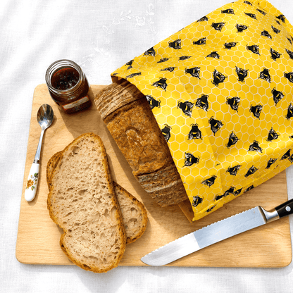 XXL Beeswax Bread Bag from our Sustainability Award-winning UK Small Family Business. 3,600 5* Reviews. WHOLESALE, too.