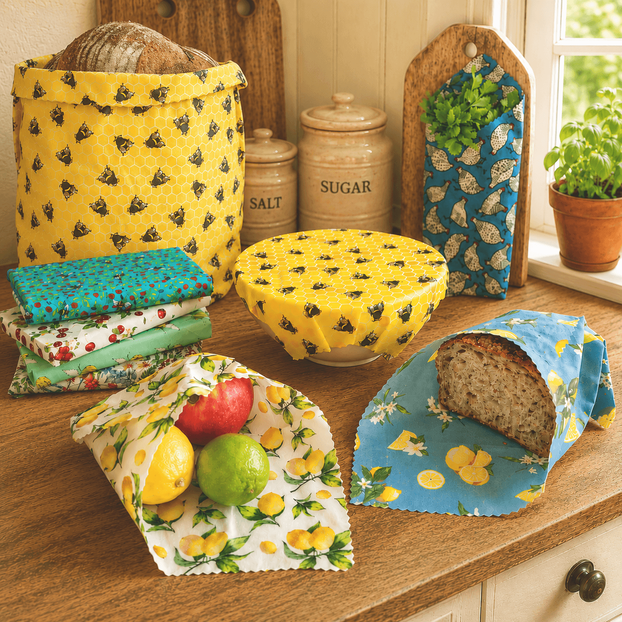 Value Bundle: The Bread Bag + 4x Large Sandwich/Big Bowl Wraps