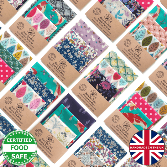 Beeswax Wrap from our Sustainability Award-winning UK Small Family Business. 3,600 5* Reviews. WHOLESALE, too.