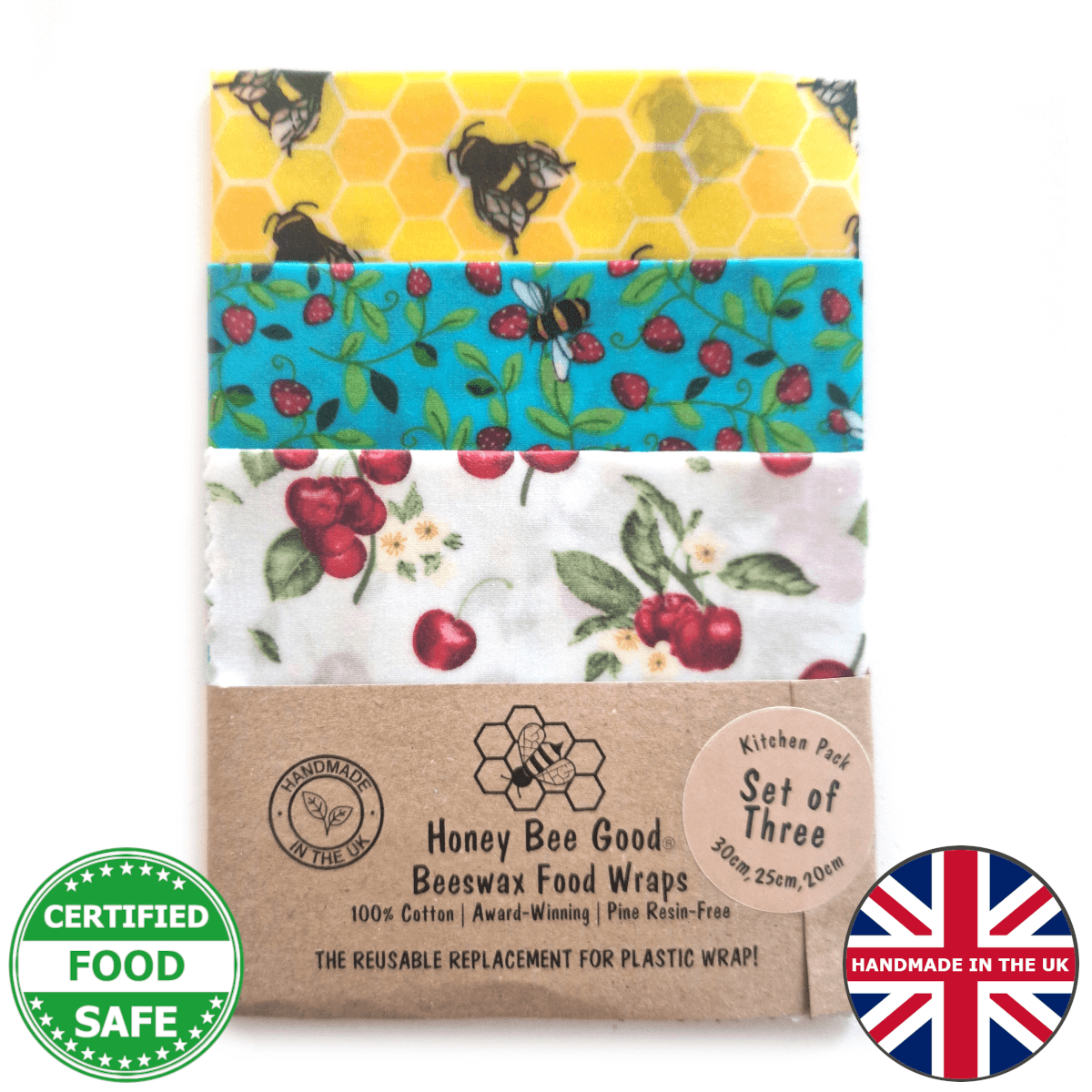 Beeswax Wrap from our Sustainability Award-winning UK Small Family Business. 3,600 5* Reviews. WHOLESALE, too.