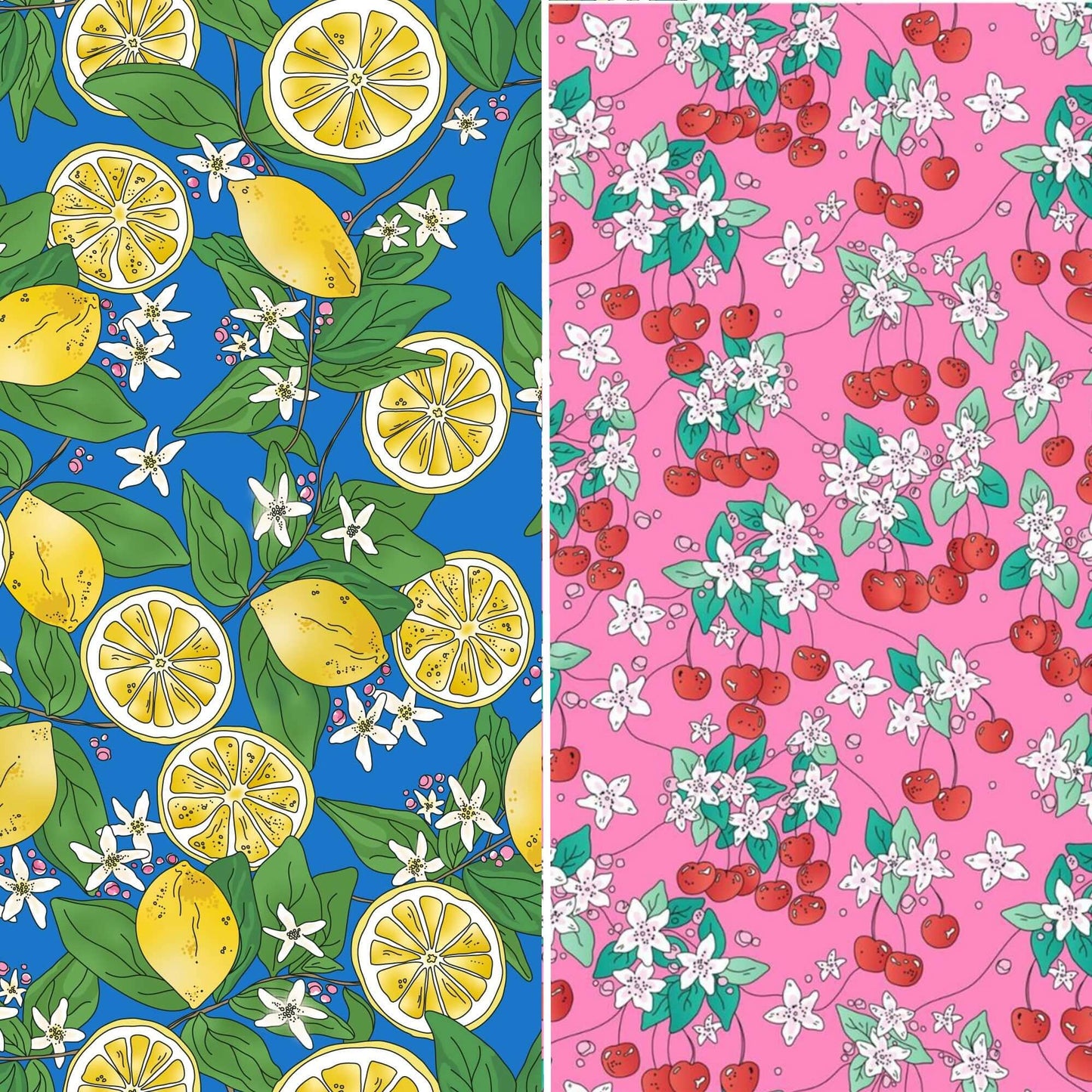 Classic British Collection Set of 3 Beeswax Wraps | Sunny Fruit