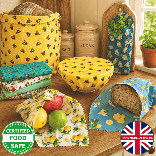 Beeswax Wrap from our Sustainability Award-winning UK Small Family Business. 3,600 5* Reviews. WHOLESALE, too.