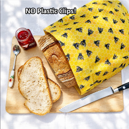 XXL Beeswax Bread Bag from our Sustainability Award-winning UK Small Family Business. 3,600 5* Reviews. WHOLESALE, too.