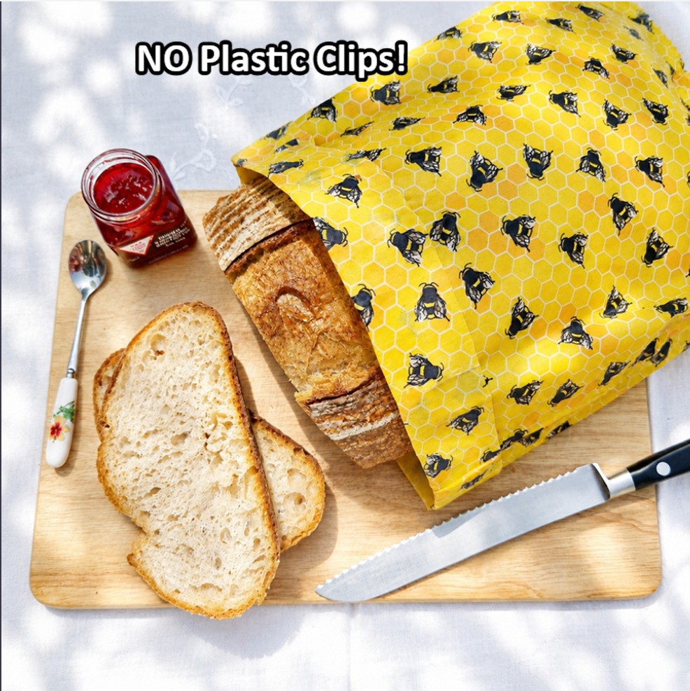 XXL Beeswax Bread Bag from our Sustainability Award-winning UK Small Family Business. 3,600 5* Reviews. WHOLESALE, too.